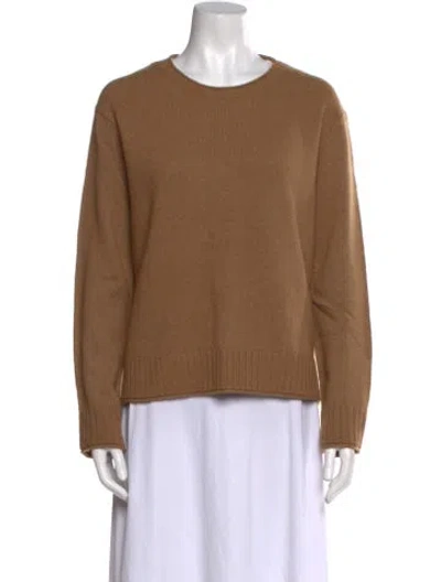 Pre-owned Jenni Kayne Crew Neck Sweater In Brown