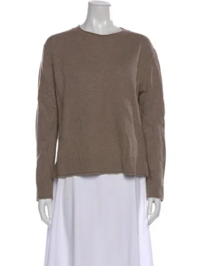 Pre-owned Jenni Kayne Crew Neck Sweater In Brown