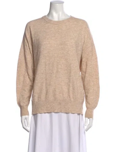 Pre-owned Jenni Kayne Crew Neck Sweater In Brown