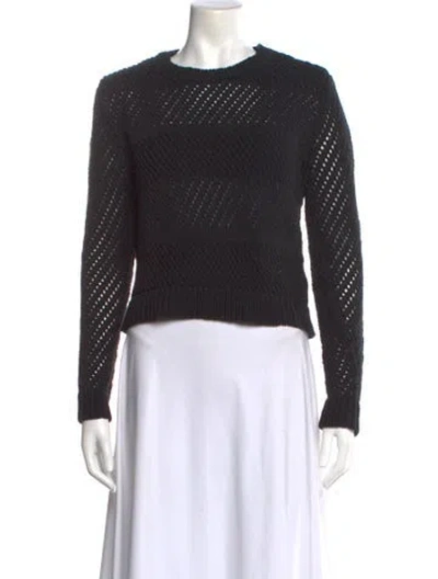 Pre-owned Jenni Kayne Crew Neck Sweater In Gray