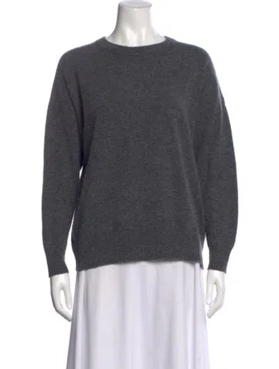 Pre-owned Jenni Kayne Crew Neck Sweater In Gray