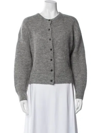 Pre-owned Jenni Kayne Crew Neck Sweater In Gray