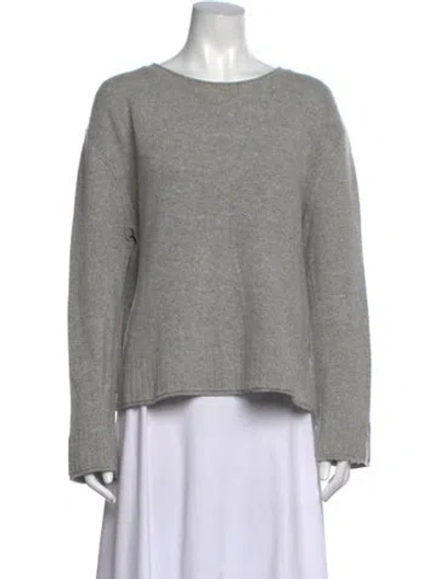 Pre-owned Jenni Kayne Crew Neck Sweater In Grey