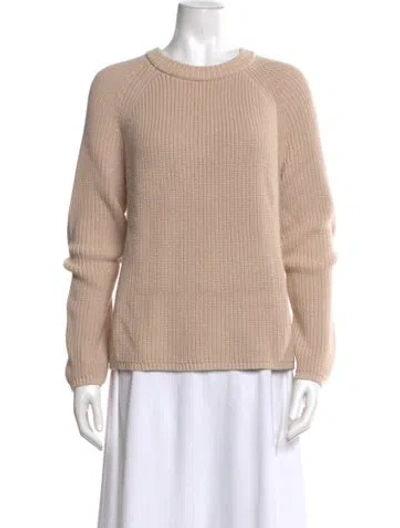Pre-owned Jenni Kayne Crew Neck Sweater In Neutral