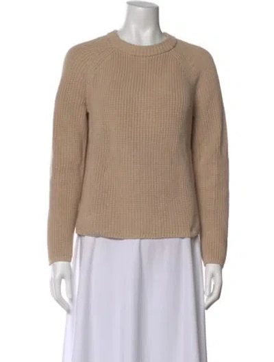 Pre-owned Jenni Kayne Crew Neck Sweater In Neutral