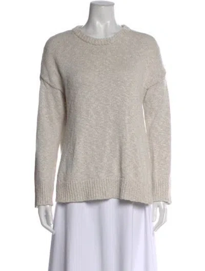 Pre-owned Jenni Kayne Crew Neck Sweater In Neutral