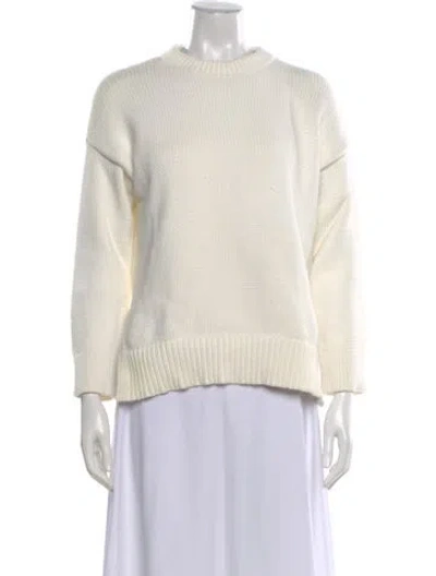 Pre-owned Jenni Kayne Crew Neck Sweater In Neutral