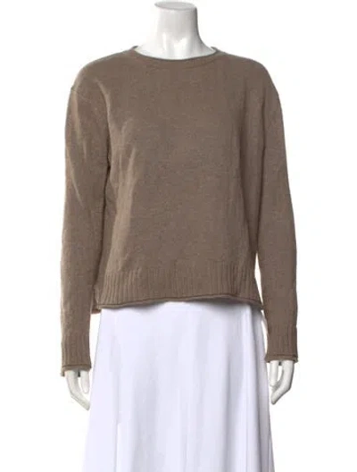 Pre-owned Jenni Kayne Crew Neck Sweater In Neutral