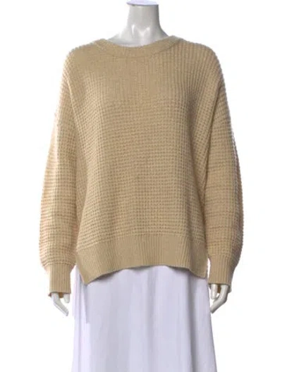 Pre-owned Jenni Kayne Crew Neck Sweater In Neutral