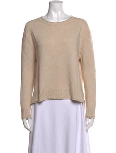 Pre-owned Jenni Kayne Crew Neck Sweater In Neutral