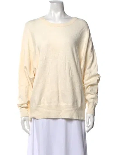 Pre-owned Jenni Kayne Crew Neck Sweater In Neutrals