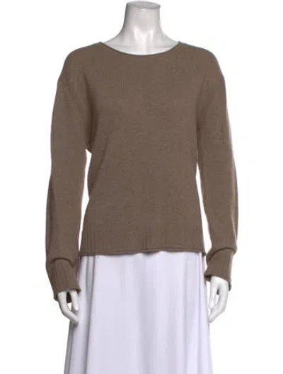 Pre-owned Jenni Kayne Crew Neck Sweater In Neutrals