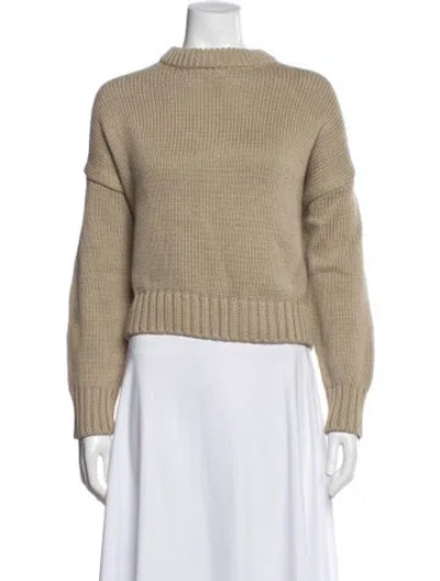 Pre-owned Jenni Kayne Crew Neck Sweater In Neutrals