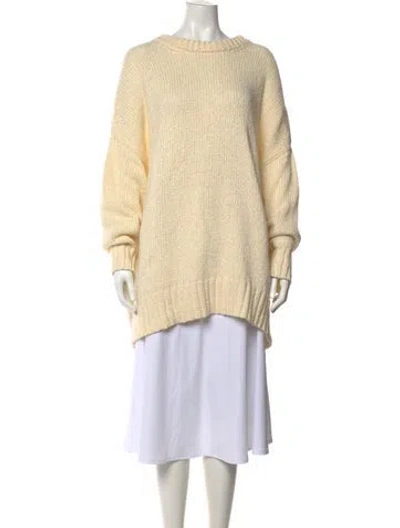 Pre-owned Jenni Kayne Crew Neck Sweater In Neutrals