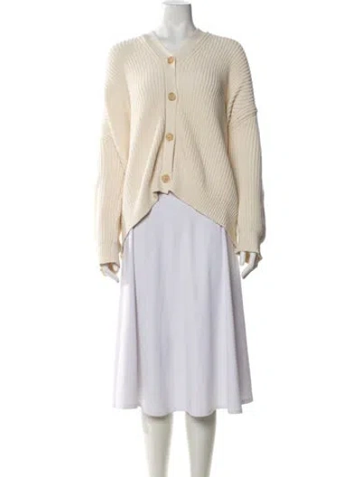 Pre-owned Jenni Kayne Crew Neck Sweater In Neutrals