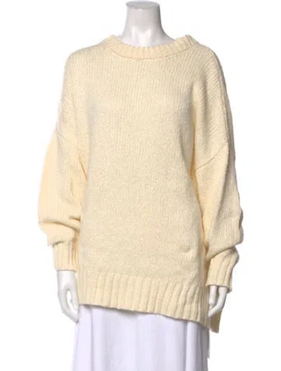 Pre-owned Jenni Kayne Crew Neck Sweater In Neutrals