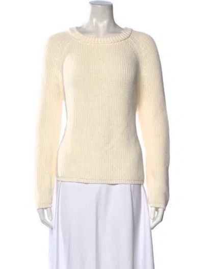 Pre-owned Jenni Kayne Crew Neck Sweater In Neutrals
