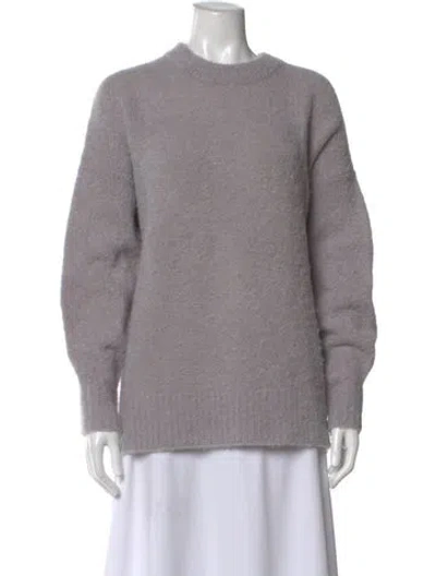 Pre-owned Jenni Kayne Crew Neck Sweater In Purple