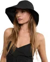 Jenni Kayne Crocheted Raffia Sun Hat In Black