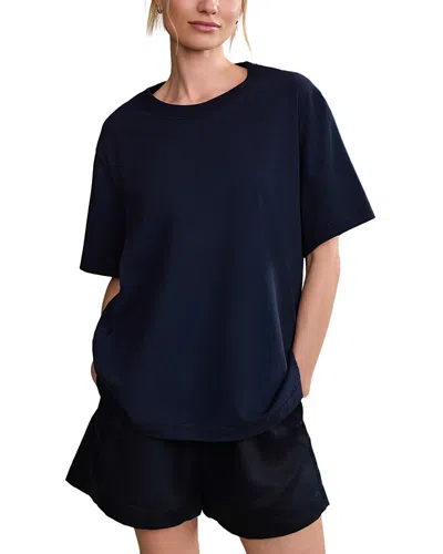 Jenni Kayne Crosby Tee In Blue
