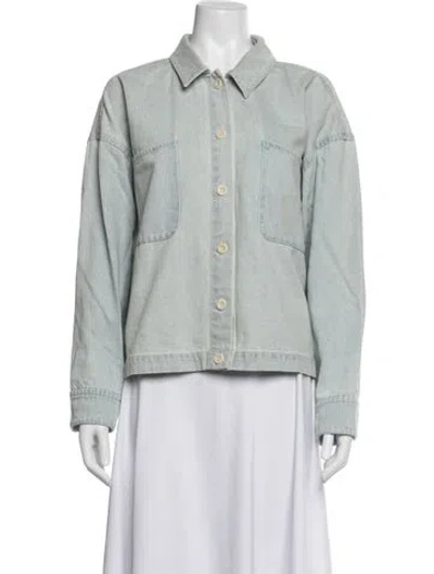 Pre-owned Jenni Kayne Denim Jacket In Blue