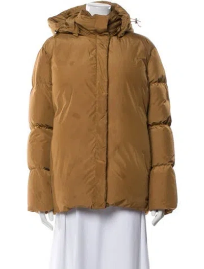 Pre-owned Jenni Kayne Down Coat In Brown