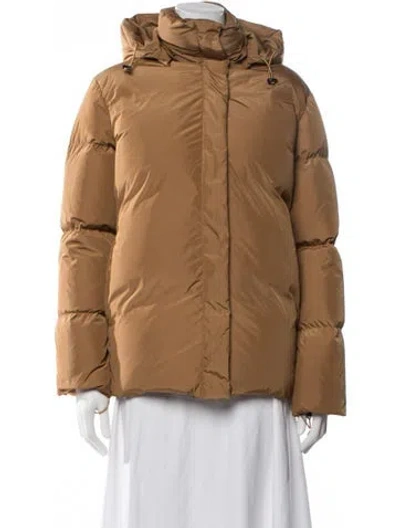 Pre-owned Jenni Kayne Down Coat In Brown