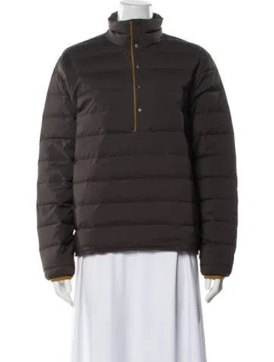 Pre-owned Jenni Kayne Down Coat In Gray