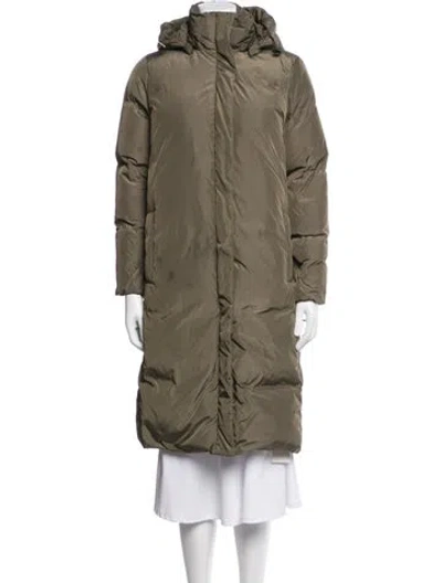 Pre-owned Jenni Kayne Down Coat In Green