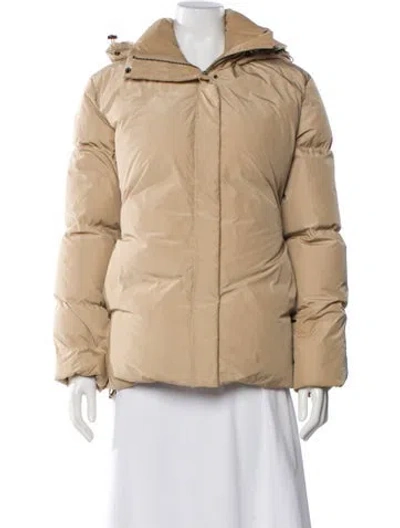 Pre-owned Jenni Kayne Down Coat In Neutral