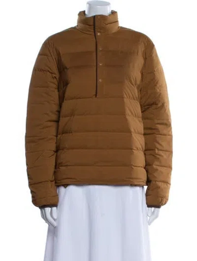 Pre-owned Jenni Kayne Down Jacket In Brown