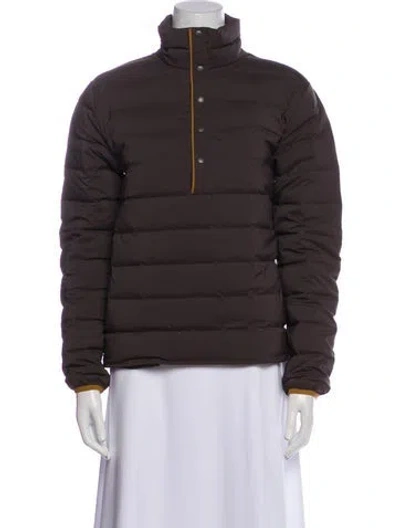 Pre-owned Jenni Kayne Down Jacket In Brown