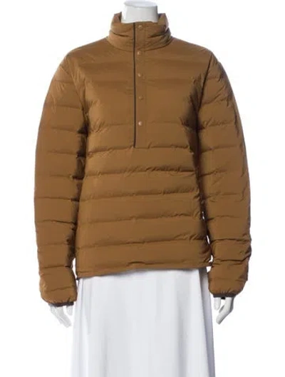 Pre-owned Jenni Kayne Down Jacket In Brown