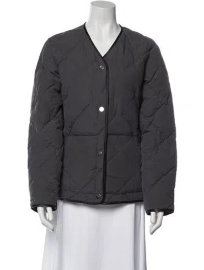 Pre-owned Jenni Kayne Down Jacket In Gray