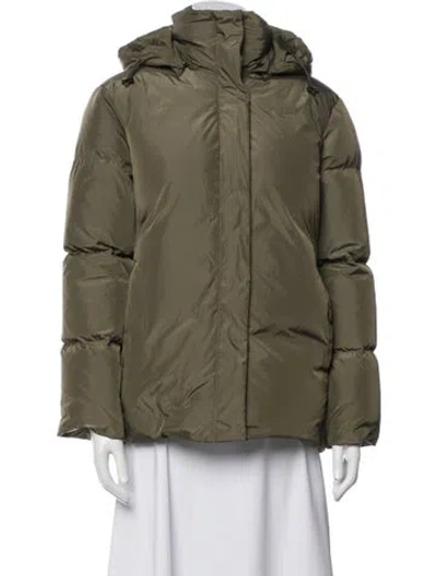 Pre-owned Jenni Kayne Down Jacket In Green