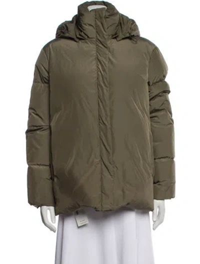 Pre-owned Jenni Kayne Down Jacket In Green