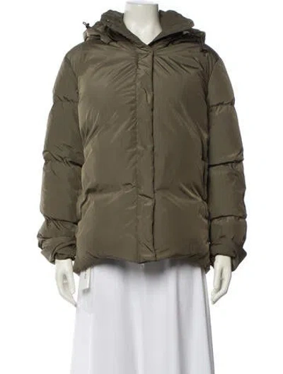 Pre-owned Jenni Kayne Down Jacket In Green