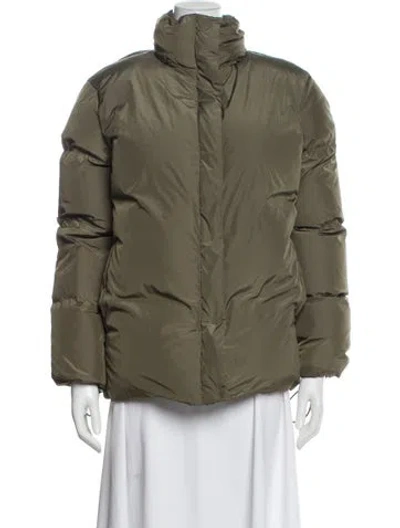 Pre-owned Jenni Kayne Down Jacket In Green