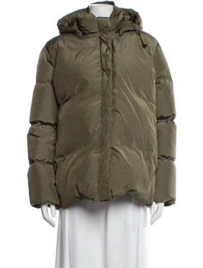 Pre-owned Jenni Kayne Down Jacket In Green