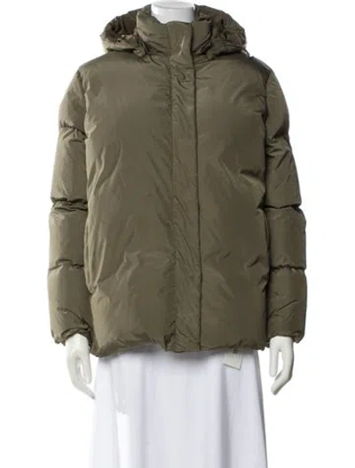 Pre-owned Jenni Kayne Down Jacket In Green