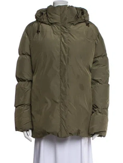 Pre-owned Jenni Kayne Down Jacket In Green