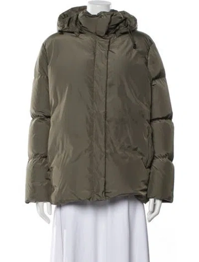 Pre-owned Jenni Kayne Down Jacket In Green