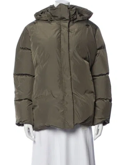 Pre-owned Jenni Kayne Down Jacket In Green