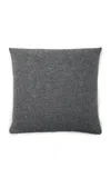 Jenni Kayne Exclusive Alpaca Basketweave Pillow In Dark Grey
