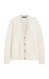 Jenni Kayne Exclusive Cropped Cashmere Cocoon Cardigan In Ivory