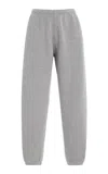 Jenni Kayne Exclusivesaturday Cotton-blend Sweatpants In Grey