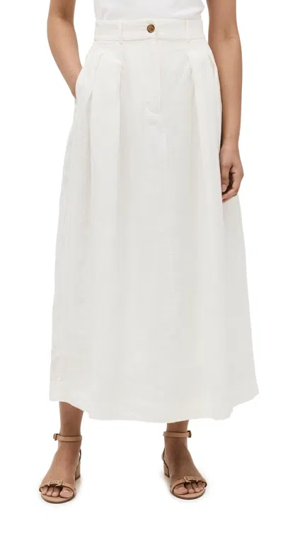 Jenni Kayne Field Skirt Ivory