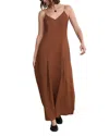 Jenni Kayne Florence Slip Dress In Brown