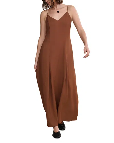 Jenni Kayne Florence Slip Dress In Brown
