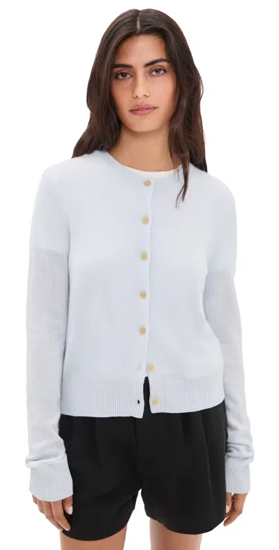 Jenni Kayne Flynn Cashmere Cardigan Baby Blue